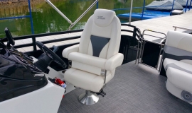 2017 22' Sport Pontoon Rental Boat Suzuki 140 - 10