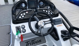 2018 JC TriToon 23TT NepToon Sport blue black Suzuki 200 for sale - 16