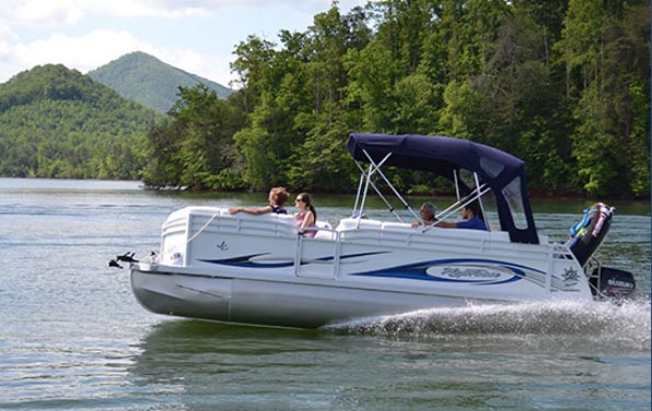 Pontoon Boat - Rentals Hiawassee