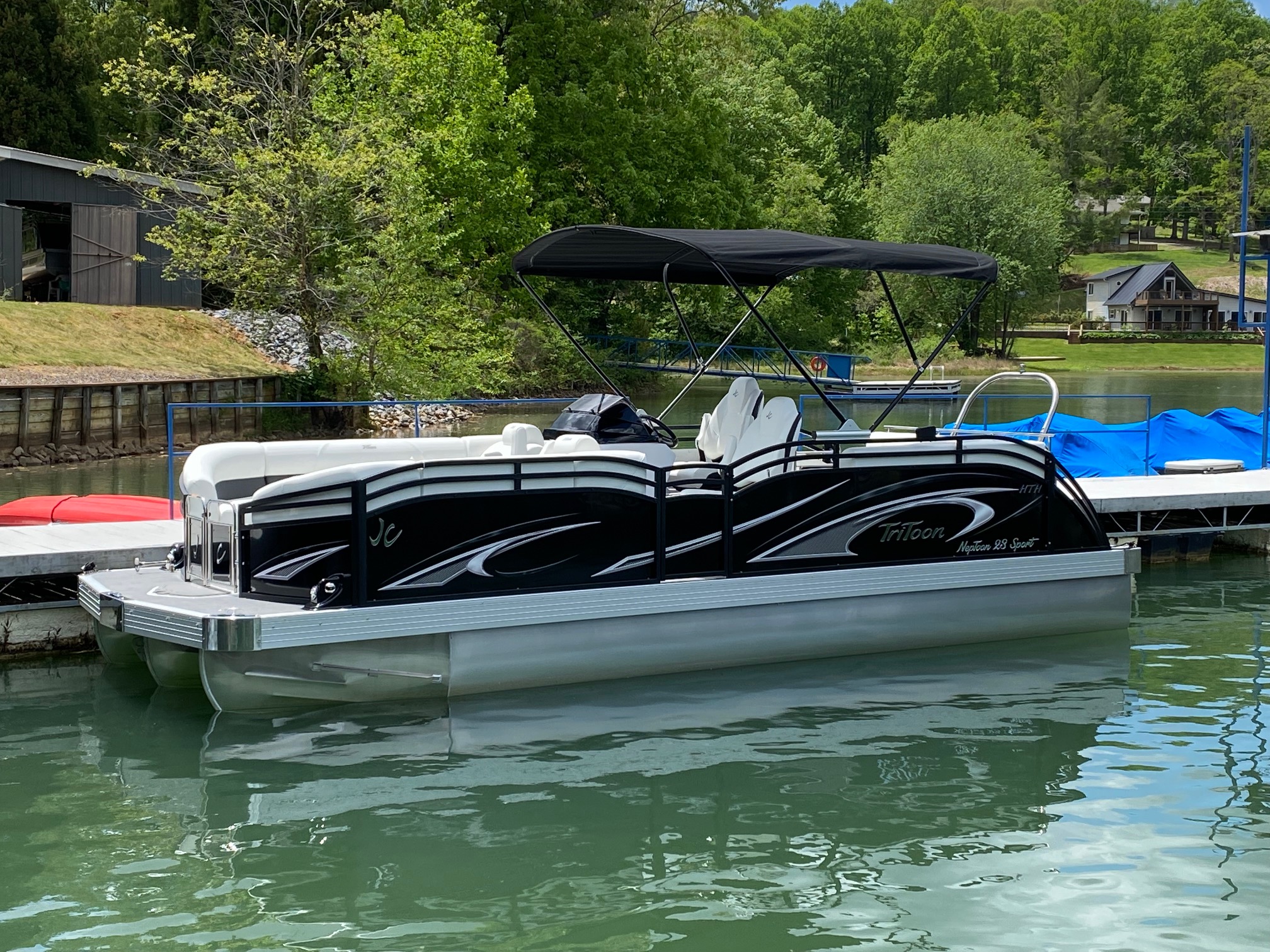 2023 JC NepToon Sport 23TT Black - Boundary Waters Marina