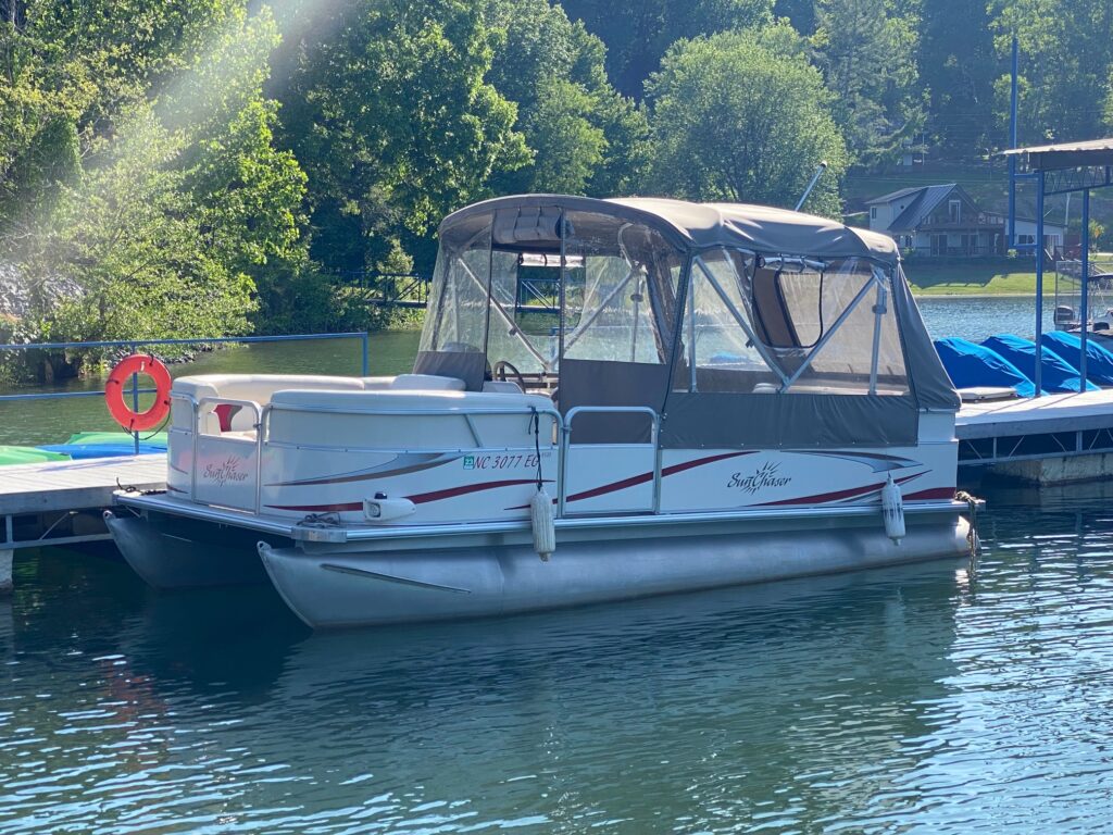2010 SunChaser Pontoon Boat for sale