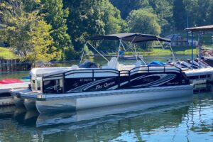 2019 JC TriToon Suzuki 250SS for sale in North Georgia Lake Chatuge boat dealers