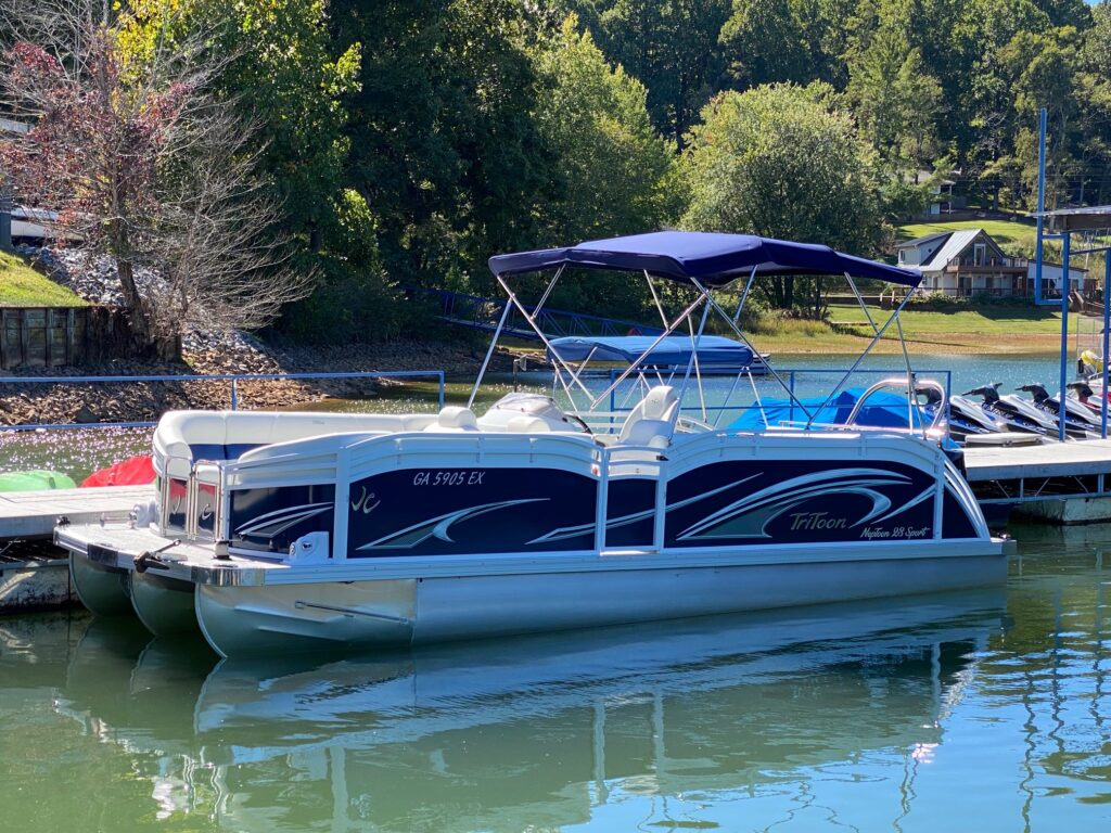 2022 JC tritoon for sale suzuki 200 lake chatuge boat dealers marinas