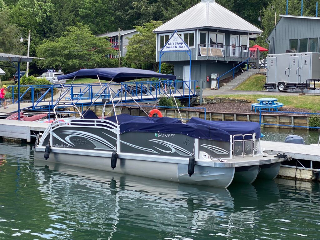 2020 JC TriToon Pontoon Boat for sale lake chatuge lake lanier lake allatoona atlanta boat dealers in north georgia