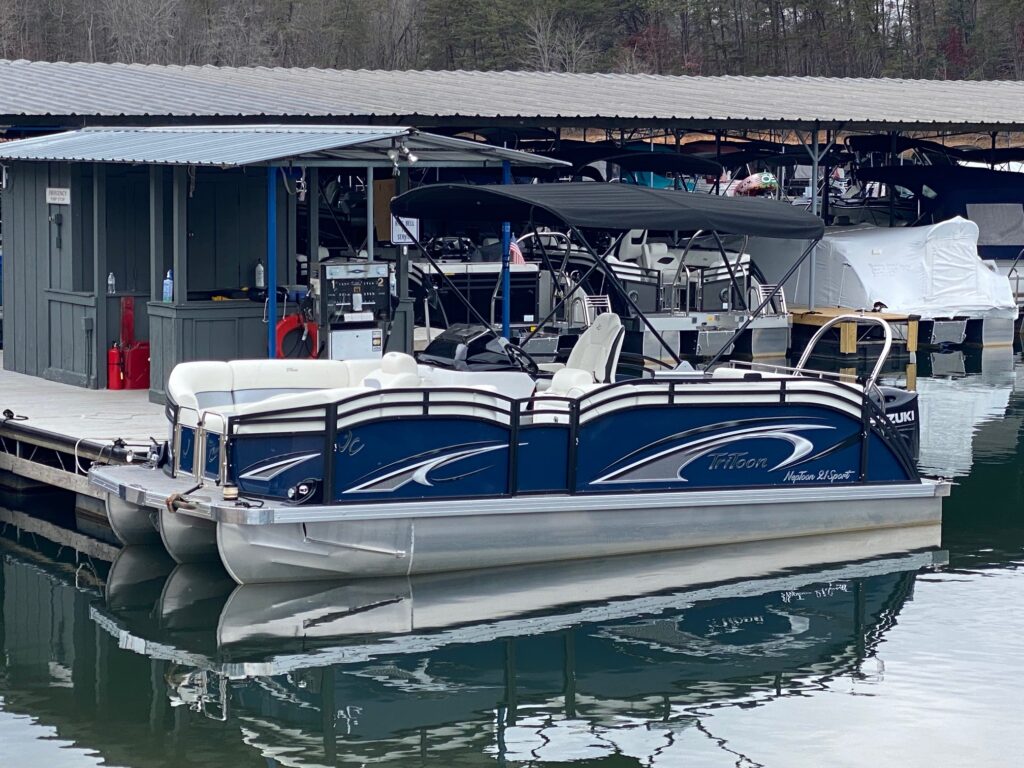 JC Tritoon pontoon boat for sale near atlanta lake chatuge lanier allatoona blue ridge burton rabun