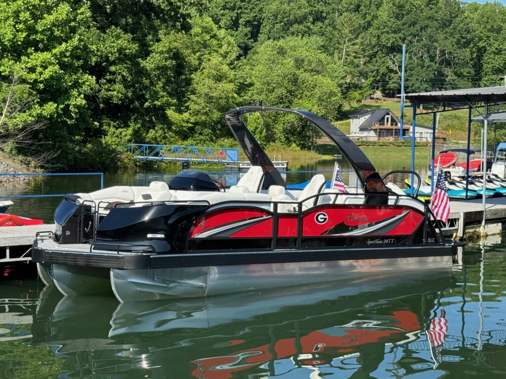 JC TriToon SportToon for sale customs boats for sale in Georgia near Atlanta chattanooga asheville hartwell oconee tritoon dealers