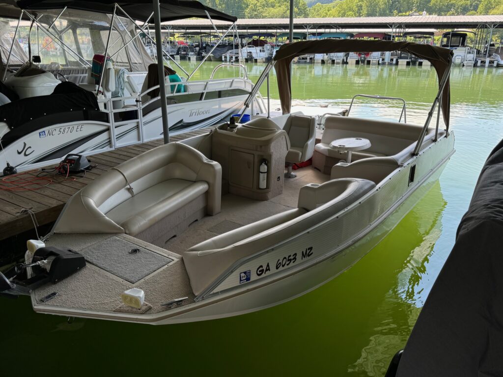 deck boat ski boat for sale hiawassee ga lake chatuge north georgia near atlanta