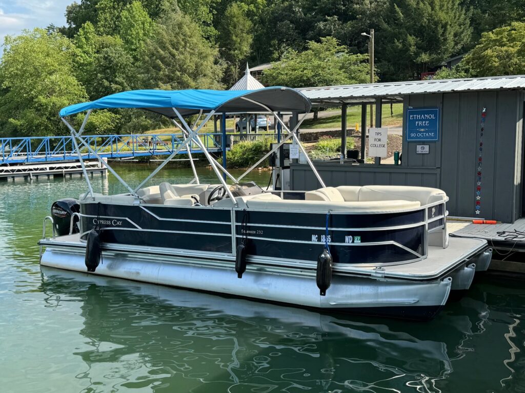 cypress cay harris pontoon boat tritoon for sale atlanta ga hiawassee georgia lake chatuge