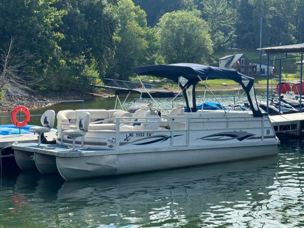 used tritoon pontoon boat for sale hiawassee ga lake chatuge near me