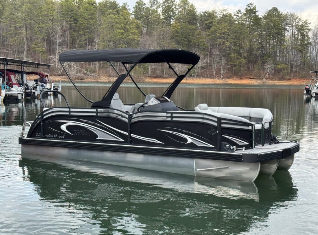 JC TriToon pontoon boat for sale hiawassee north ga atlanta chattanooga seneca asheville nc boat dealers