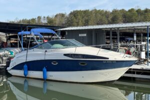 Bayliner 265 cabin cruiser for sale hiawassee ga lake chatuge boat dealers pontoon tritoon ski boat